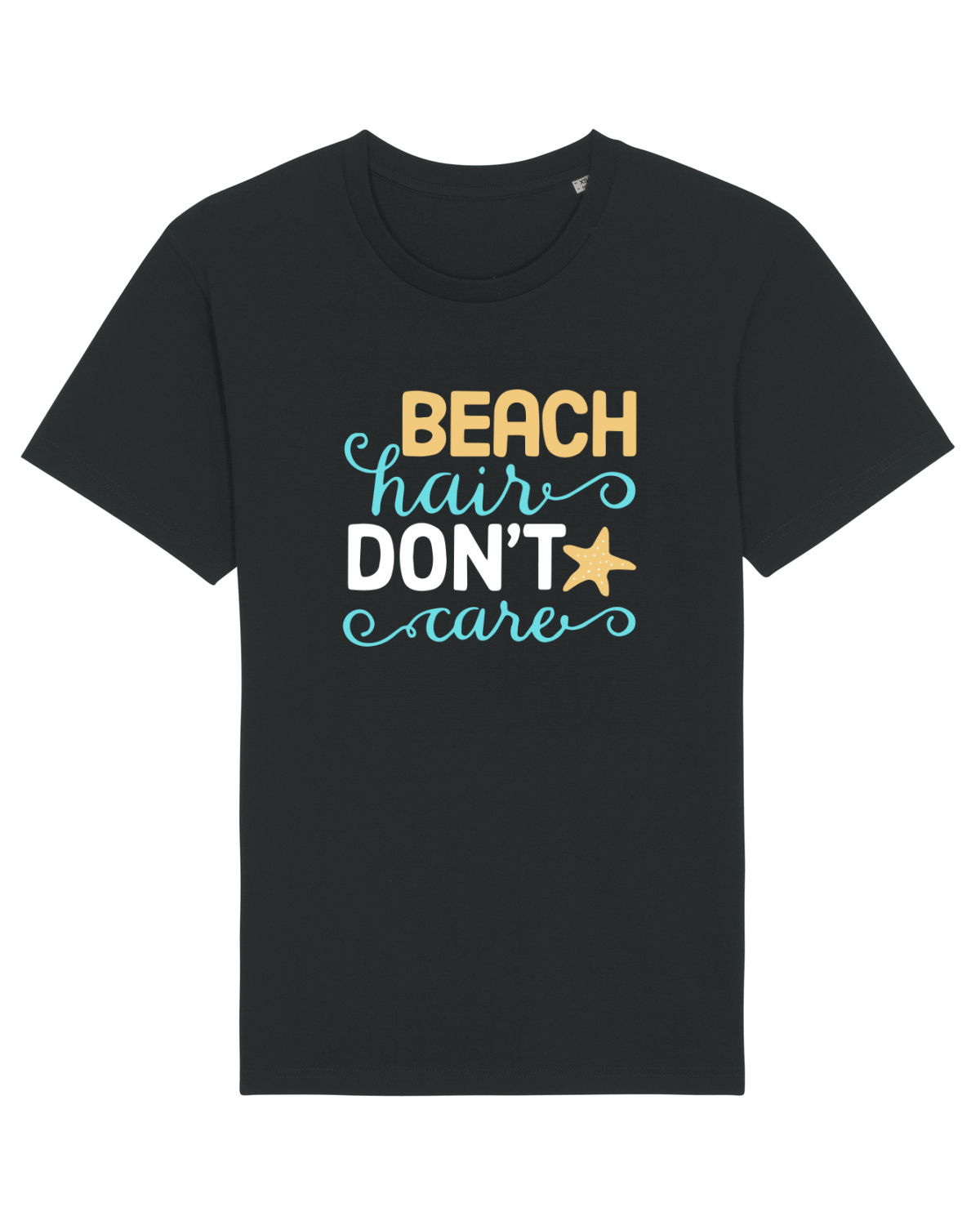 Tricou mânecă scurtă Unisex Rocker Black