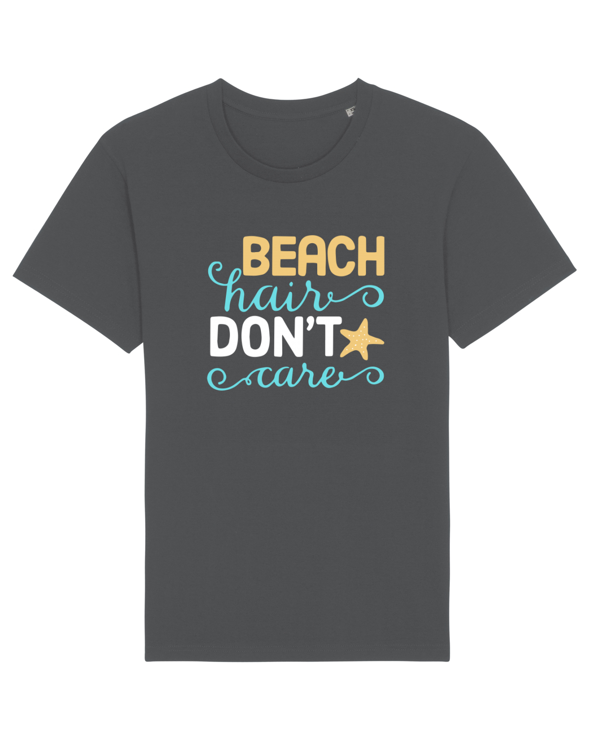 Tricou mânecă scurtă Unisex Rocker Anthracite