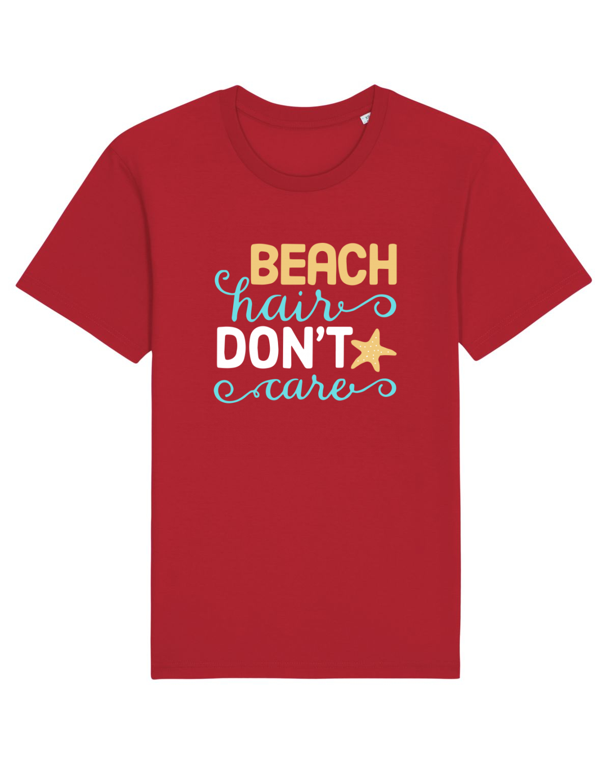 Tricou mânecă scurtă Unisex Rocker Red