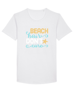 BEACH  Tricou mânecă scurtă guler larg Bărbat Skater