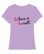 BE YOU Tricou mânecă scurtă guler larg fitted Damă Expresser