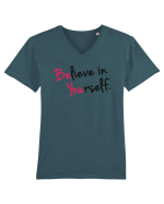 BE YOU Tricou mânecă scurtă guler V Bărbat Presenter