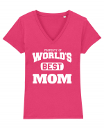 MOM Tricou mânecă scurtă guler V Damă Evoker