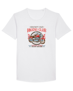 BIKERS CLUB Tricou mânecă scurtă guler larg Bărbat Skater