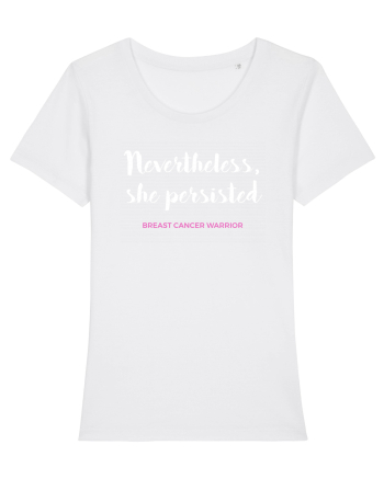 BREAST CANCER WARRIOR White