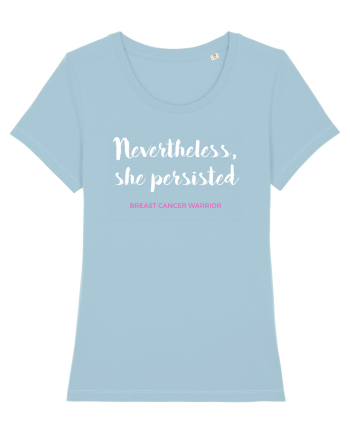 BREAST CANCER WARRIOR Sky Blue