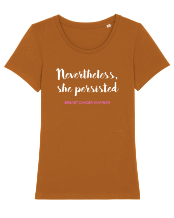 BREAST CANCER WARRIOR Roasted Orange