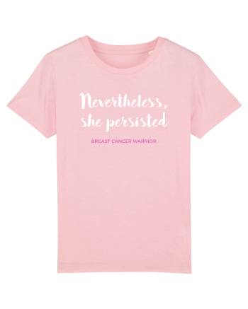 BREAST CANCER WARRIOR Cotton Pink