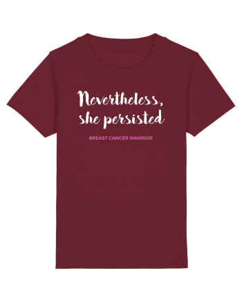 BREAST CANCER WARRIOR Burgundy