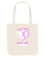 BREAST CANCER WARRIOR Sacoșă textilă