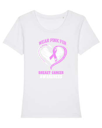 BREAST CANCER WARRIOR White