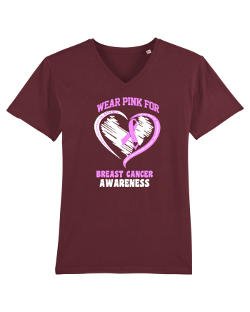 BREAST CANCER WARRIOR Burgundy
