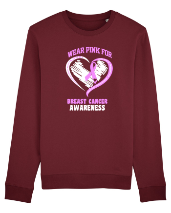 BREAST CANCER WARRIOR Burgundy