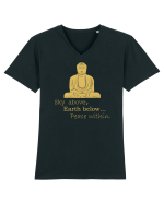 BUDDHA Tricou mânecă scurtă guler V Bărbat Presenter