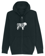 BULLDOG Hanorac cu fermoar Unisex Connector