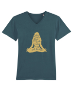 YOGA Tricou mânecă scurtă guler V Bărbat Presenter