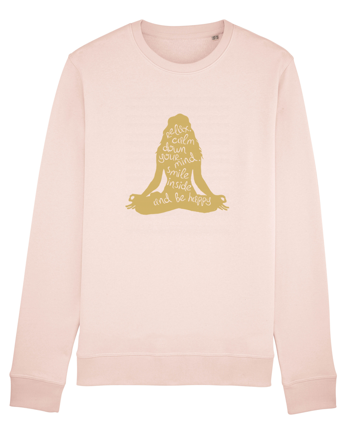 Bluză mânecă lungă Unisex Rise Candy Pink