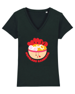 Kawaii Ramen Tricou mânecă scurtă guler V Damă Evoker