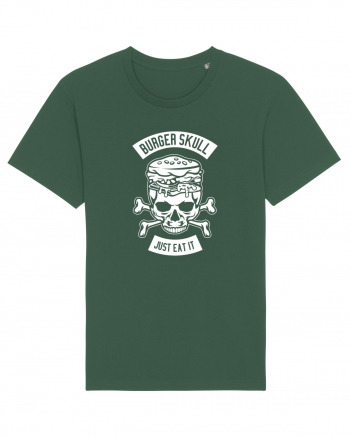 Burger Skull Chef White Bottle Green