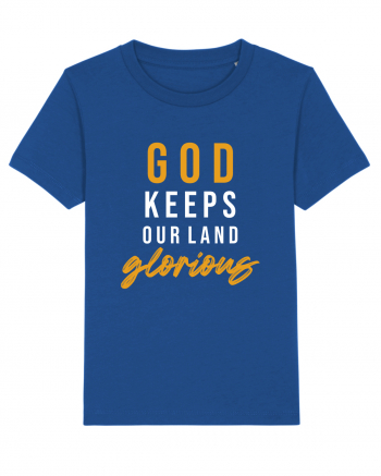 God Keeps Our Land Glorious Majorelle Blue