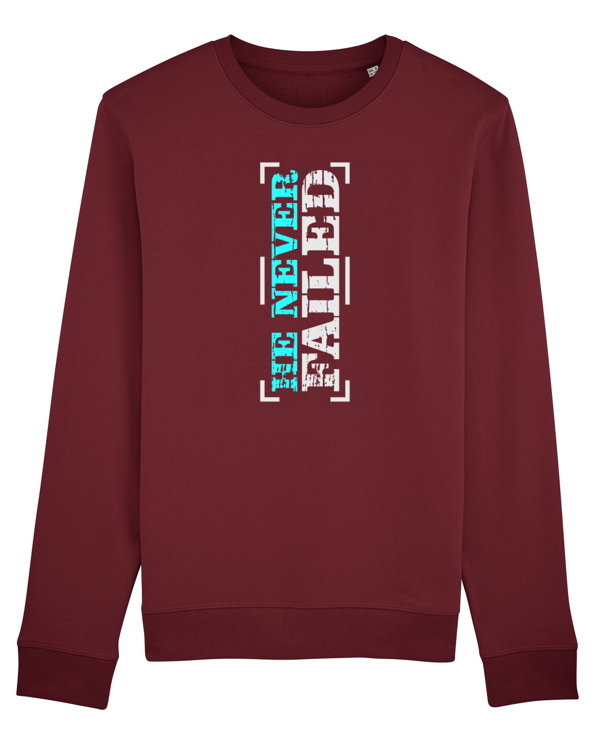 Bluză mânecă lungă Unisex Rise Burgundy