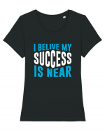 I Believe My Success Is Near Tricou mânecă scurtă guler larg fitted Damă Expresser