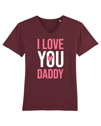 I Love You Daddy Burgundy