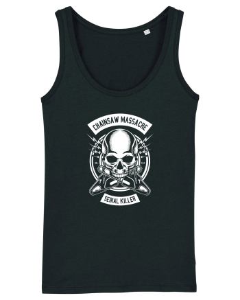 Chainsaw Serial Killer White Black