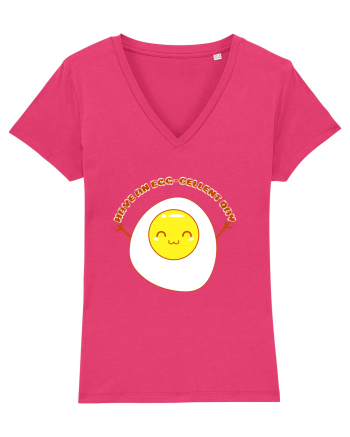 Kawaii Egg Raspberry