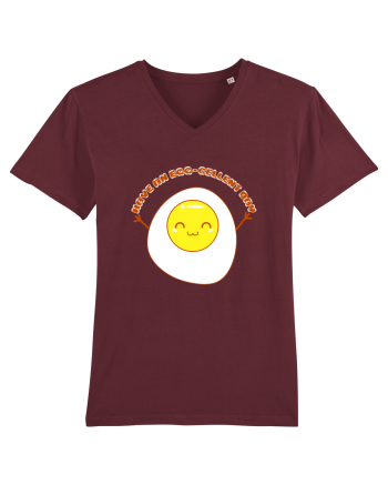 Kawaii Egg Burgundy