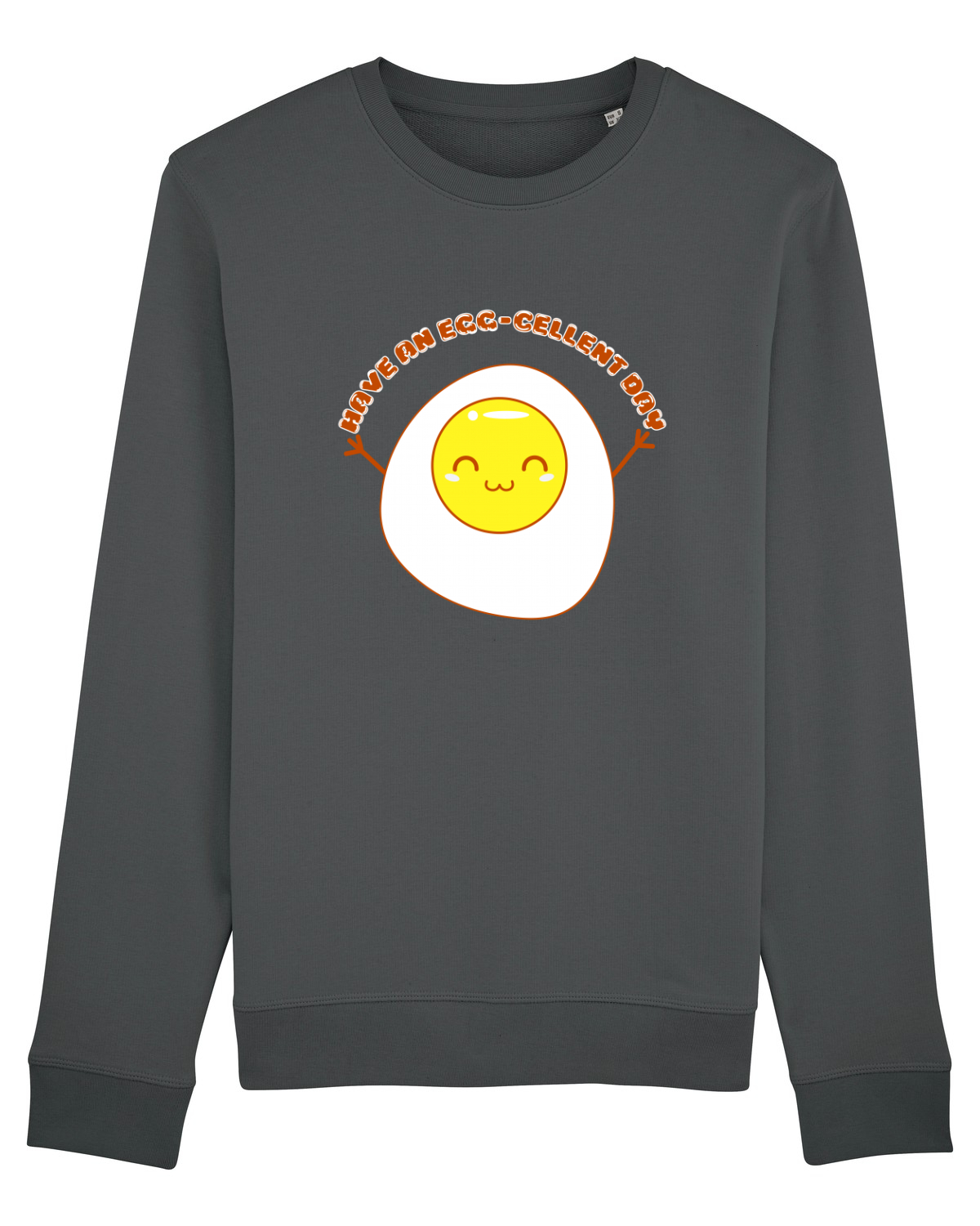 Bluză mânecă lungă Unisex Rise Anthracite