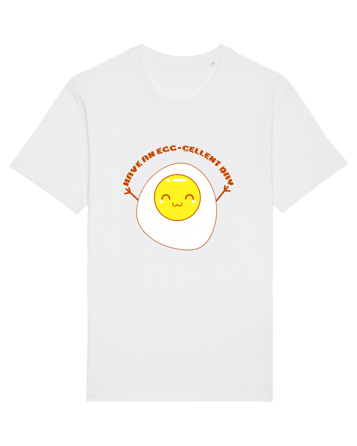 Tricou mânecă scurtă Unisex Rocker White