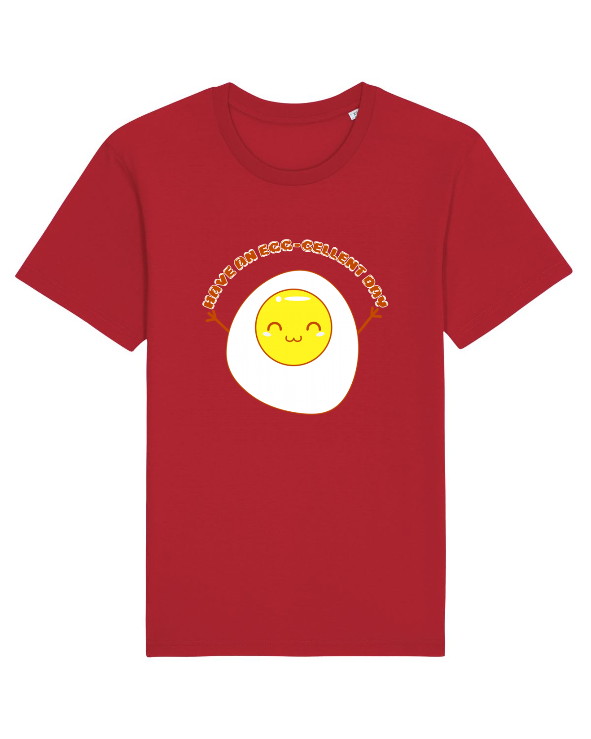 Tricou mânecă scurtă Unisex Rocker Red