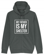 My Father Is My Shelter Hanorac cu fermoar Unisex Connector