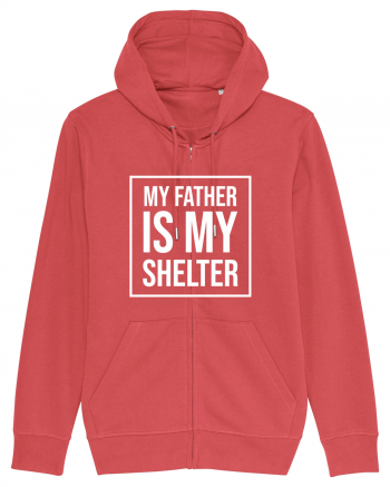 My Father Is My Shelter Carmine Red