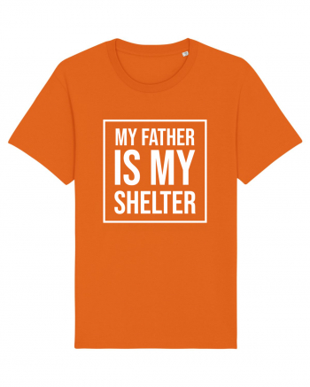 My Father Is My Shelter Bright Orange