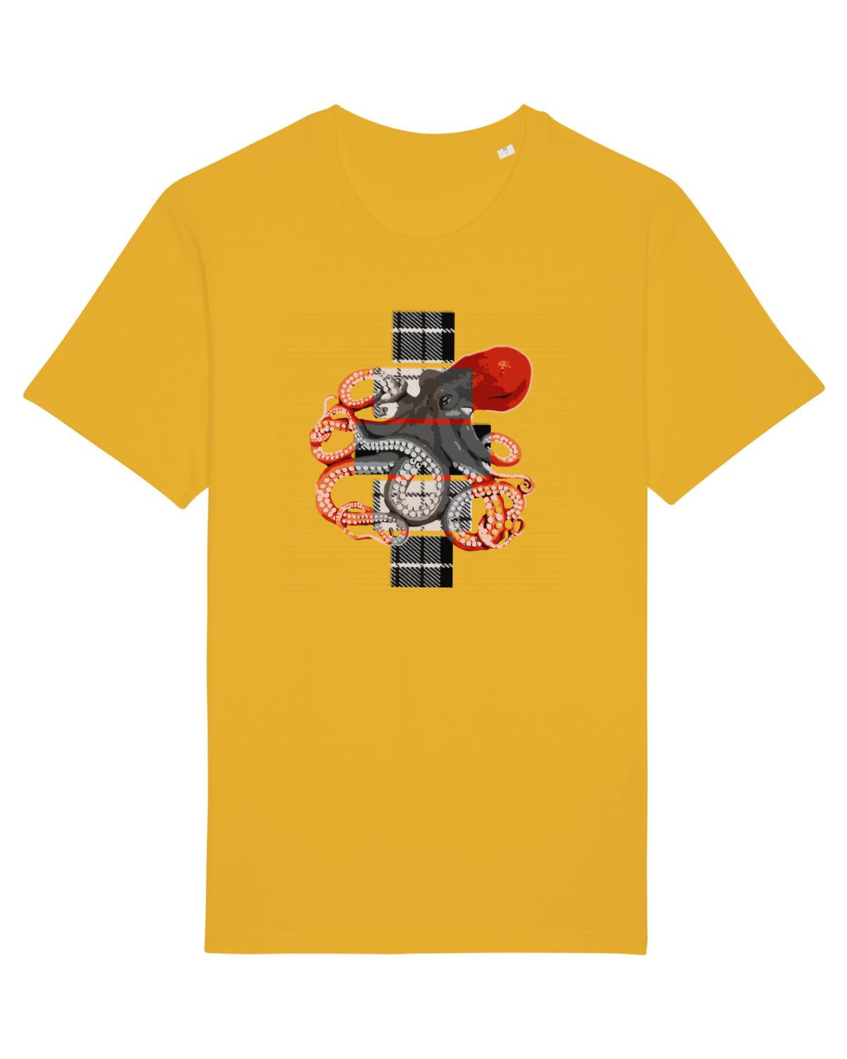 Tricou mânecă scurtă Unisex Rocker Spectra Yellow