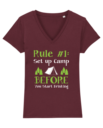 CAMPING Burgundy