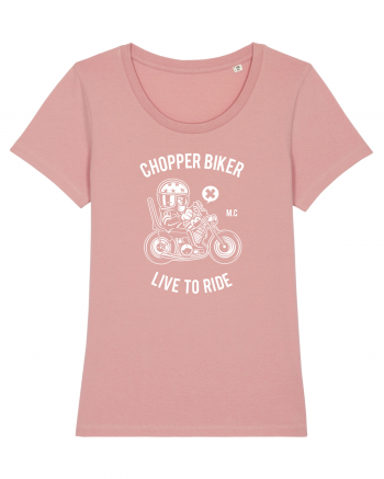 Chopper Biker White Canyon Pink