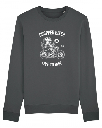 Chopper Biker White Anthracite