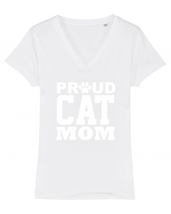 CAT MOM White