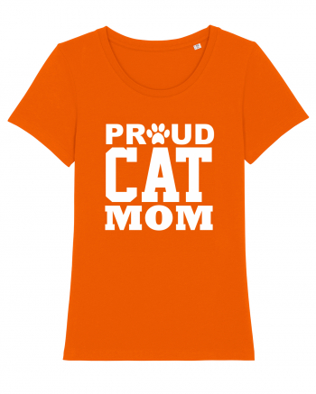 CAT MOM Bright Orange