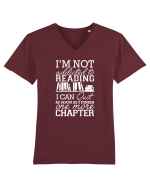 READING BOOKS Tricou mânecă scurtă guler V Bărbat Presenter