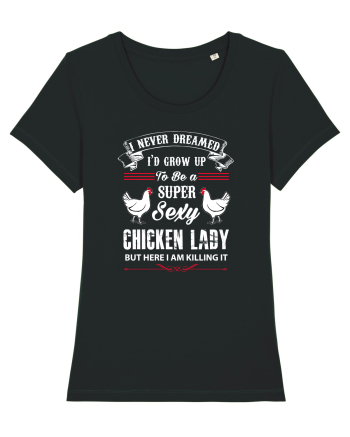 CHICKEN LADY Black