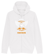 CHICKEN LADY Hanorac cu fermoar Unisex Connector