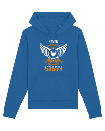 CHICKEN LADY Royal Blue
