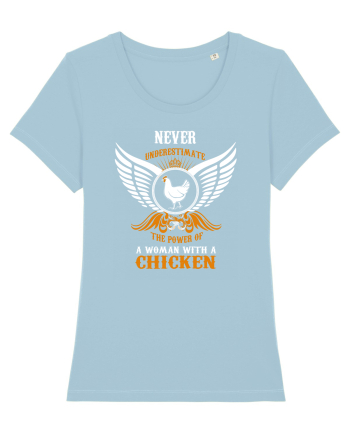 CHICKEN LADY Sky Blue