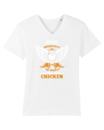CHICKEN LADY Tricou mânecă scurtă guler V Bărbat Presenter