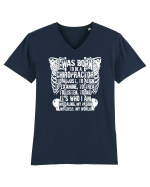 CHIROPRACTOR Tricou mânecă scurtă guler V Bărbat Presenter