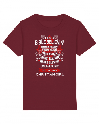 CHRISTIAN GIRL Burgundy